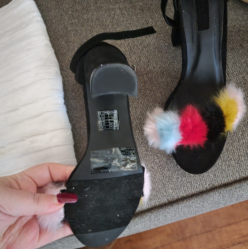 Ladies heels 3in Puff 7.5